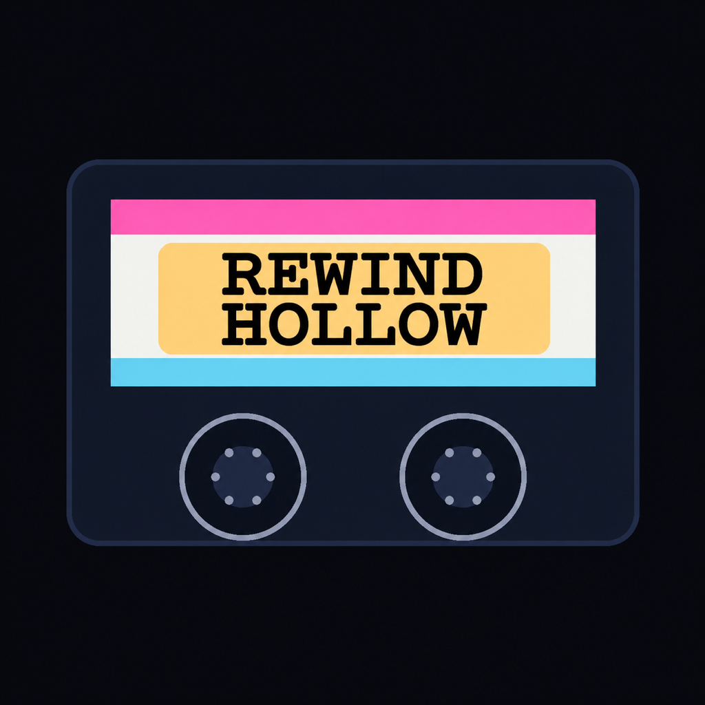 Rewind Hollow VHS cassette app icon